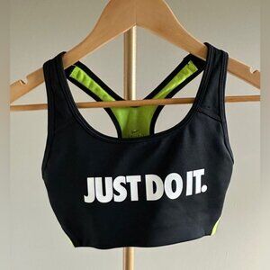 Nike Dri-Fit “Just Do It” Sports Bra – Size XS